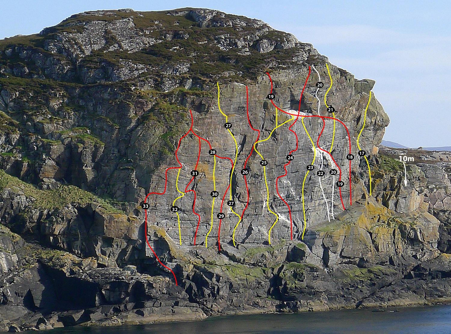 Main Wall West Facing